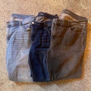 Set of Three - Old Navy Wow Boyfriend Jeans